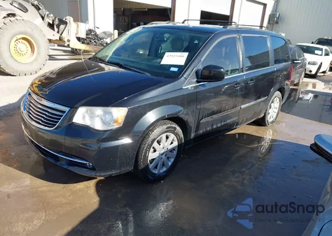 2015 Chrysler Town & Country Touring из США, поврежденный, VIN 2C4RC1BG4FR673032